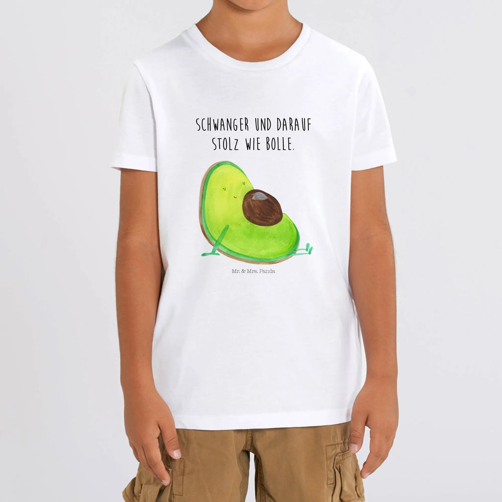 Organic Kinder T-Shirt Avocado Schwangerschaft Kinder T-Shirt Jungen, Kinder T-Shirt Mädchen, Kinder T-Shirt, Gesund, Avocado, Veggie, Vegan, Babyparty, Schwanger, Babyshower, Schwangerschaft