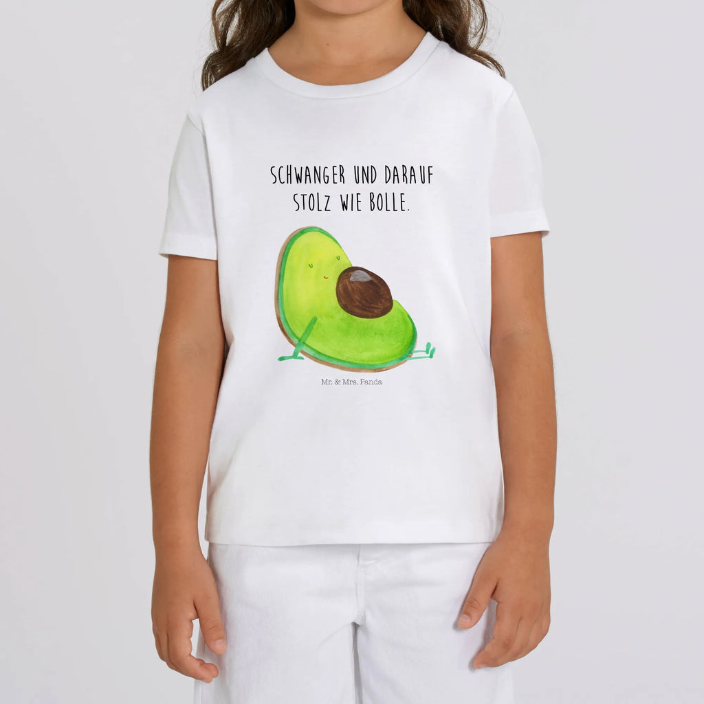 Organic Kinder T-Shirt Avocado Schwangerschaft Kinder T-Shirt Jungen, Kinder T-Shirt Mädchen, Kinder T-Shirt, Gesund, Avocado, Veggie, Vegan, Babyparty, Schwanger, Babyshower, Schwangerschaft