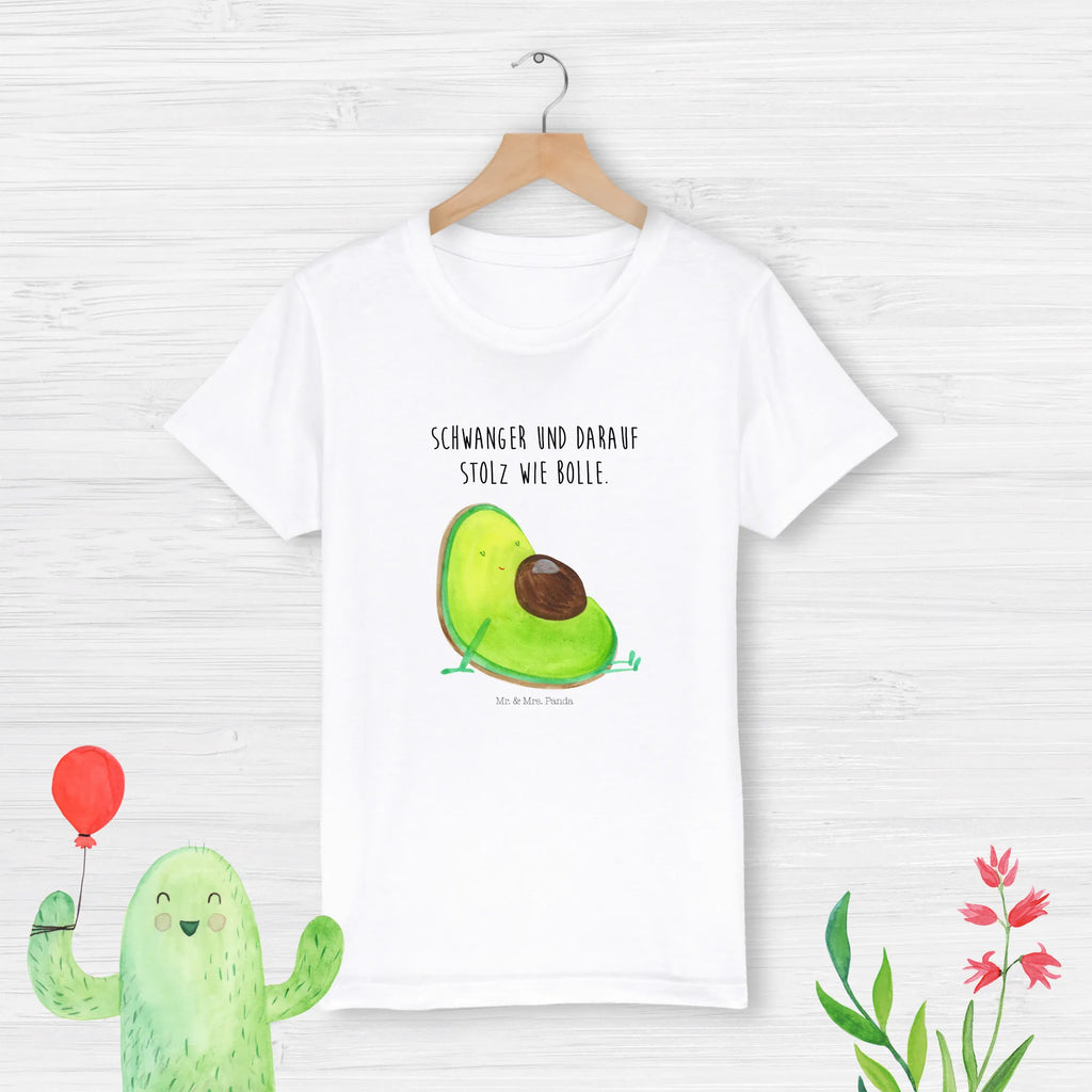 Organic Kinder T-Shirt Avocado Schwangerschaft Kinder T-Shirt Jungen, Kinder T-Shirt Mädchen, Kinder T-Shirt, Gesund, Avocado, Veggie, Vegan, Babyparty, Schwanger, Babyshower, Schwangerschaft