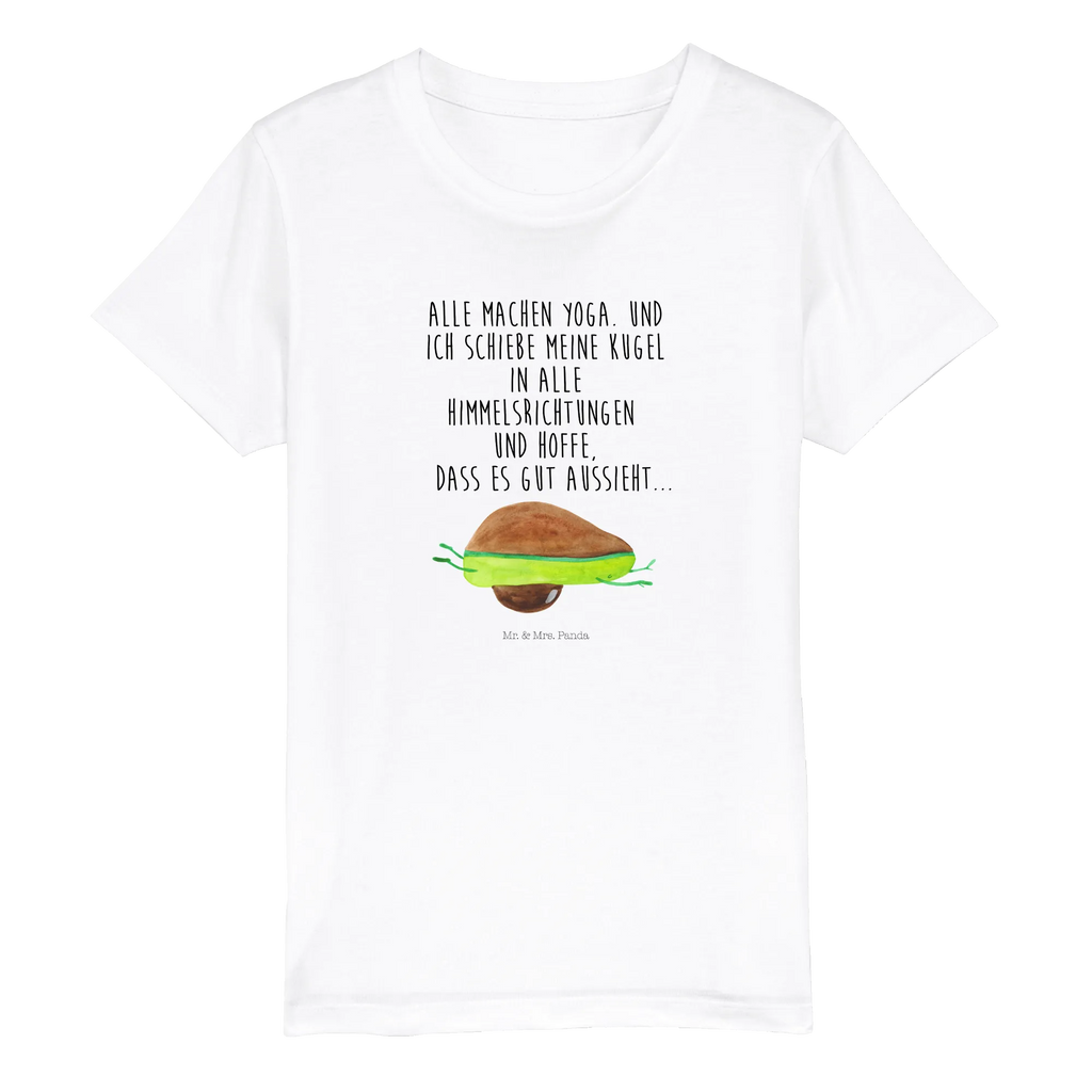 Organiczna koszulka dziecięca Awokado joga Kinder T-Shirt Jungen, Kinder T-Shirt, Kinder T-Shirt Mädchen, Gesund, Avocado, Veggie, Vegan, Avocado Yoga Vegan