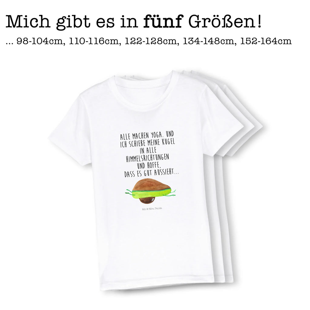 Organiczna koszulka dziecięca Awokado joga Kinder T-Shirt Jungen, Kinder T-Shirt, Kinder T-Shirt Mädchen, Gesund, Avocado, Veggie, Vegan, Avocado Yoga Vegan
