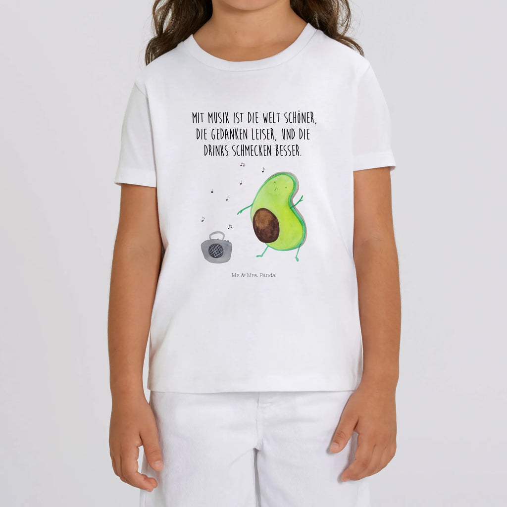Organiczna koszulka dziecięca Awokado tańczyć Kinder T-Shirt, Kinder T-Shirt Jungen, Kinder T-Shirt Mädchen, Gesund, Avocado, Veggie, Vegan