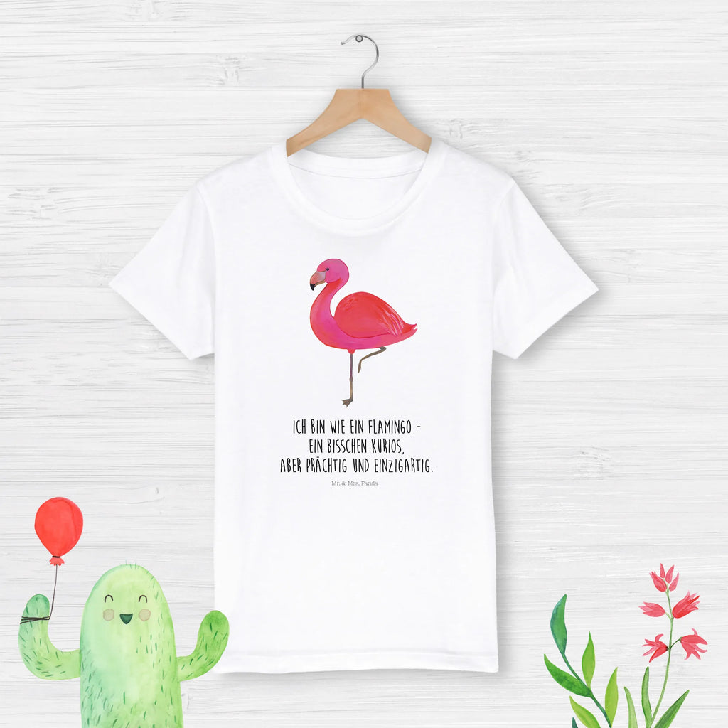 Organiczna koszulka dziecięca Flamingo Klasyczny Kinder T-Shirt Mädchen, Kinder T-Shirt Jungen, Kinder T-Shirt, Flamingo, Einzigartig, Freundin, Selbstliebe, Außenseiter, für mich, Freundinnen, Geschwister, Sohn, Spruch, Tochter, ich, Stolz