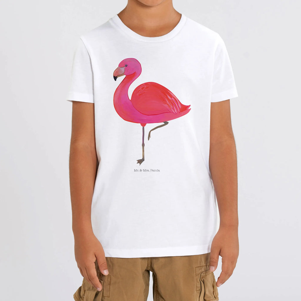 Organiczna koszulka dziecięca Flamingo Klasyczny Kinder T-Shirt Mädchen, Kinder T-Shirt Jungen, Kinder T-Shirt, Flamingo, Einzigartig, Freundin, Selbstliebe, Außenseiter, für mich, Freundinnen, Geschwister, Sohn, Spruch, Tochter, ich, Stolz