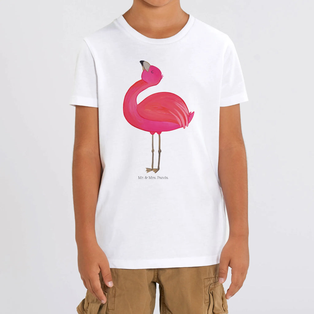 Organiczna koszulka dziecięca Flamingo Duma Kinder T-Shirt, Kinder T-Shirt Mädchen, Kinder T-Shirt Jungen, Flamingo, Mama, Selbstliebe, Stolz, Freundin, Freude, Schwester, Beste Freundin, Tochter, Selbstakzeptanz
