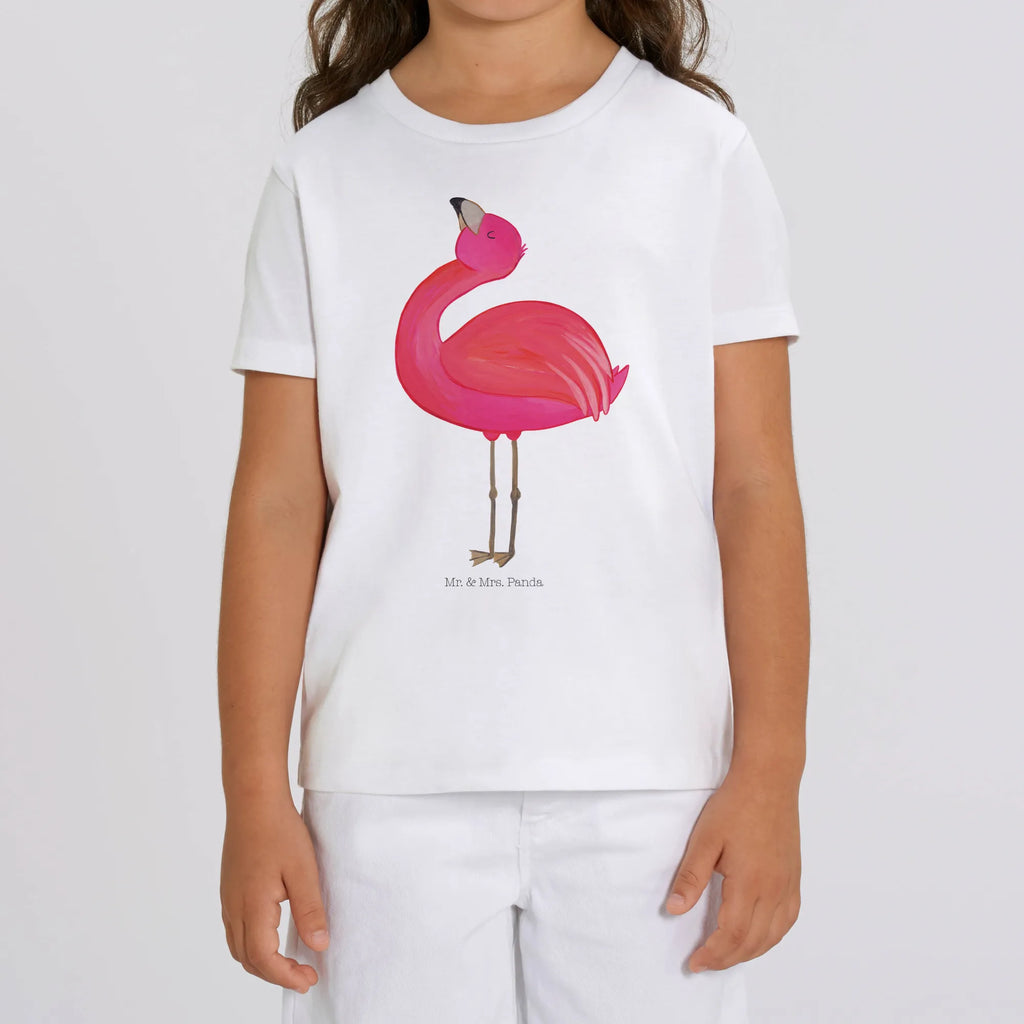 Organiczna koszulka dziecięca Flamingo Duma Kinder T-Shirt, Kinder T-Shirt Mädchen, Kinder T-Shirt Jungen, Flamingo, Mama, Selbstliebe, Stolz, Freundin, Freude, Schwester, Beste Freundin, Tochter, Selbstakzeptanz
