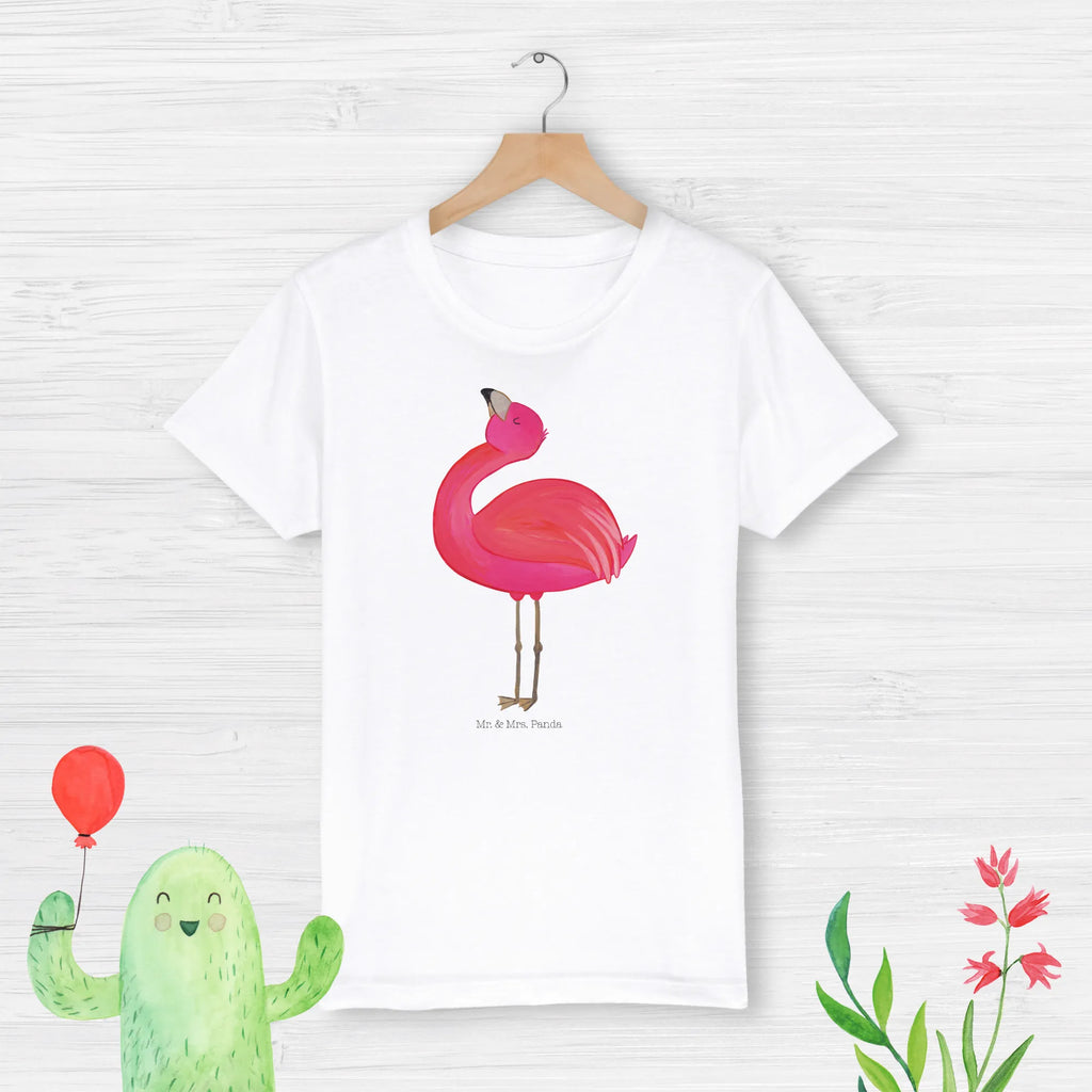 Organiczna koszulka dziecięca Flamingo Duma Kinder T-Shirt, Kinder T-Shirt Mädchen, Kinder T-Shirt Jungen, Flamingo, Mama, Selbstliebe, Stolz, Freundin, Freude, Schwester, Beste Freundin, Tochter, Selbstakzeptanz