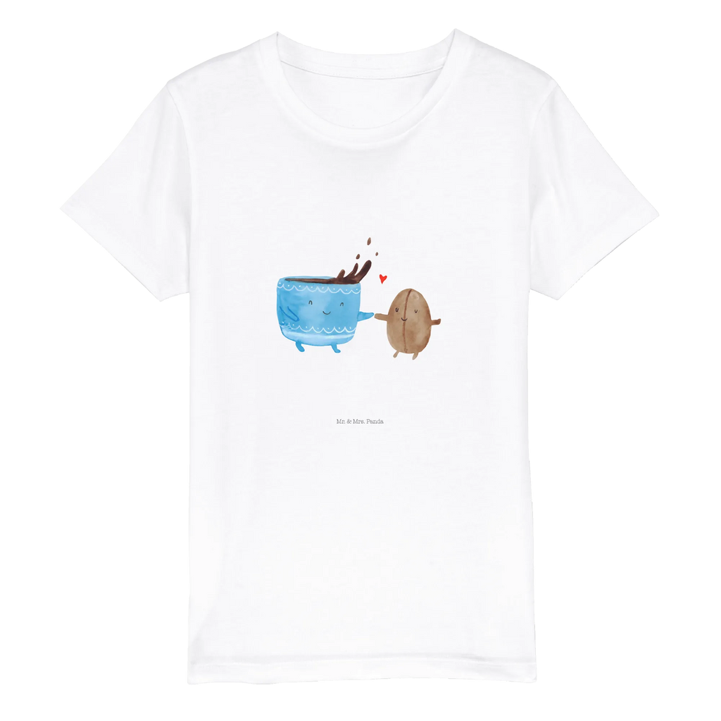 Organiczna koszulka dziecięca kawa ziarno Kinder T-Shirt Mädchen, Kinder T-Shirt Jungen, Kinder T-Shirt, Gute Laune, Tiere, Tiermotive, Lustige Sprüche, Genuss, Zufriedenheit, Kaffee, Kaffeebohne, Glück