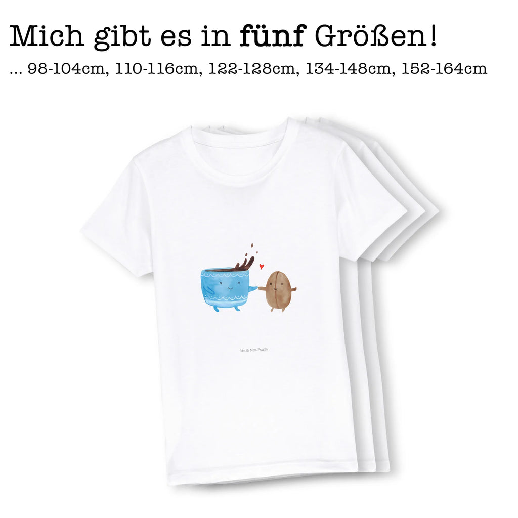 Organiczna koszulka dziecięca kawa ziarno Kinder T-Shirt Mädchen, Kinder T-Shirt Jungen, Kinder T-Shirt, Gute Laune, Tiere, Tiermotive, Lustige Sprüche, Genuss, Zufriedenheit, Kaffee, Kaffeebohne, Glück