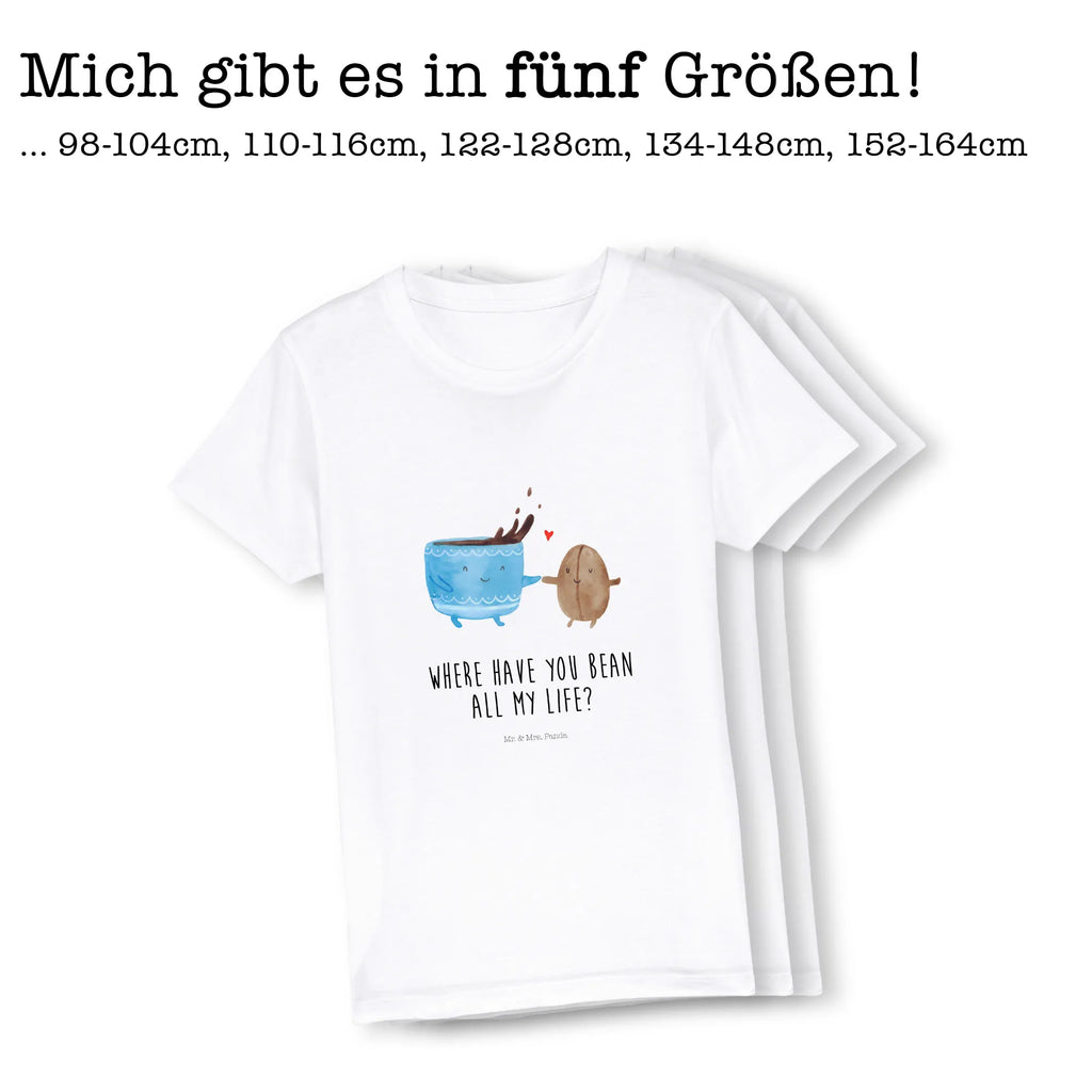 Organiczna koszulka dziecięca kawa ziarno Kinder T-Shirt Mädchen, Kinder T-Shirt Jungen, Kinder T-Shirt, Gute Laune, Tiere, Tiermotive, Lustige Sprüche, Genuss, Zufriedenheit, Kaffee, Kaffeebohne, Glück