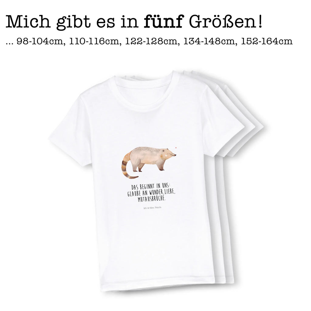 Organic Kinder T-Shirt Nasenbaer Kinder T-Shirt, Kinder T-Shirt Jungen, Kinder T-Shirt Mädchen, Gute Laune, Tiermotive, Tiere, Lustige Sprüche, Rüsselbär, Bär, Nasenbären, Nasenbär