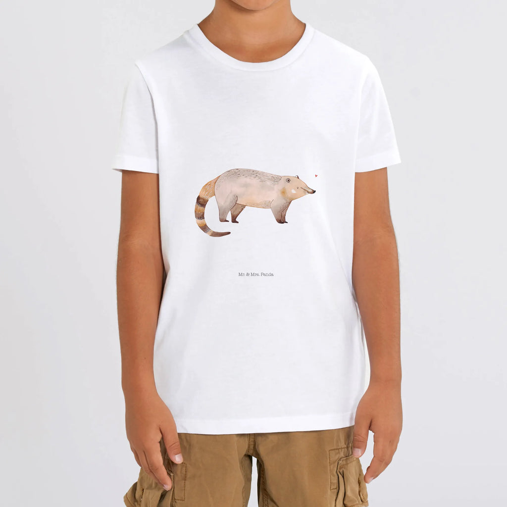 Organic Kinder T-Shirt Nasenbaer Kinder T-Shirt, Kinder T-Shirt Jungen, Kinder T-Shirt Mädchen, Gute Laune, Tiermotive, Tiere, Lustige Sprüche, Rüsselbär, Bär, Nasenbären, Nasenbär