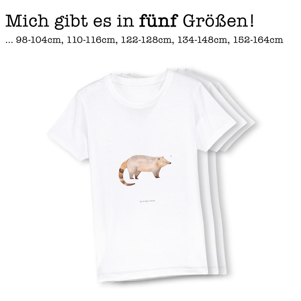 Organic Kinder T-Shirt Nasenbaer Kinder T-Shirt, Kinder T-Shirt Jungen, Kinder T-Shirt Mädchen, Gute Laune, Tiermotive, Tiere, Lustige Sprüche, Rüsselbär, Bär, Nasenbären, Nasenbär