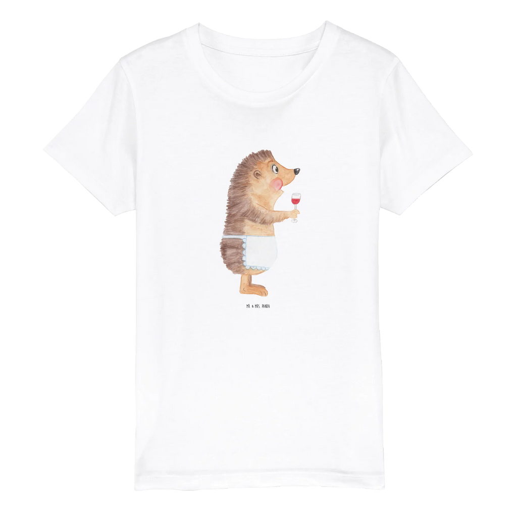 Organic Kids T-Shirt Hedgehog wine Kinder T-Shirt, Kinder T-Shirt Jungen, Kinder T-Shirt Mädchen, Gute Laune, Tiere, Tiermotive, Lustige Sprüche, Igel, Weißwein, Geschenk Weinliebhaber, Weinglas, Wein Deko, Wein trinken, Geschenk Weintrinker, Rotwein, Wein Spruch