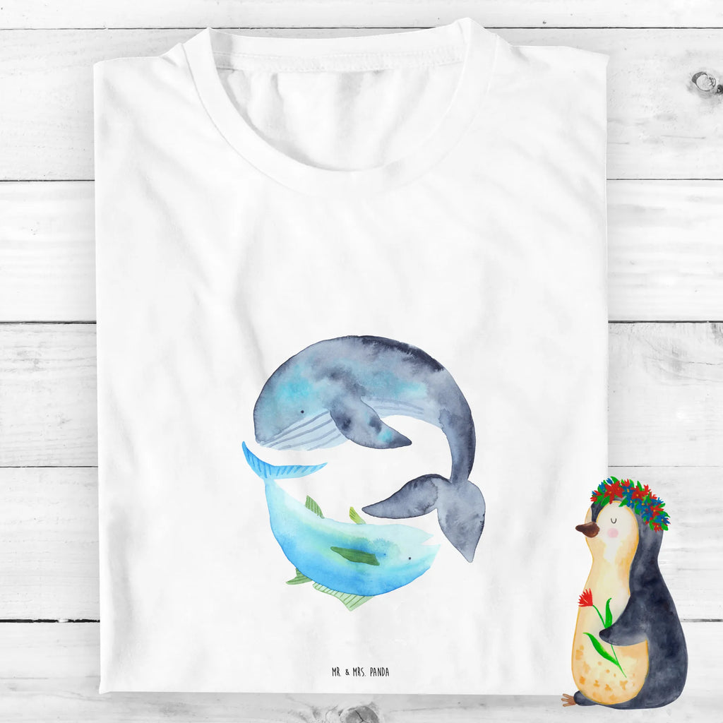 Organiczna koszulka dziecięca wieloryb tuńczyk Motywy zwierzęce, dobra energia, zabawne powiedzonka, zwierzęta