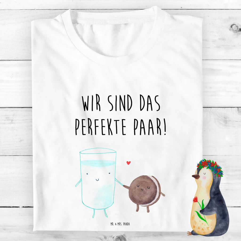 Organiczna koszulka dziecięca mleko ciastko Kinder T-Shirt, Kinder T-Shirt Jungen, Kinder T-Shirt Mädchen, Gute Laune, Tiere, Tiermotive, lustige Sprüche, Kaffee, Milch, Einladung Frühstück, Keks, perfektes Paar, romantisch, Milk, Cookie, Motiv süß, Kekse