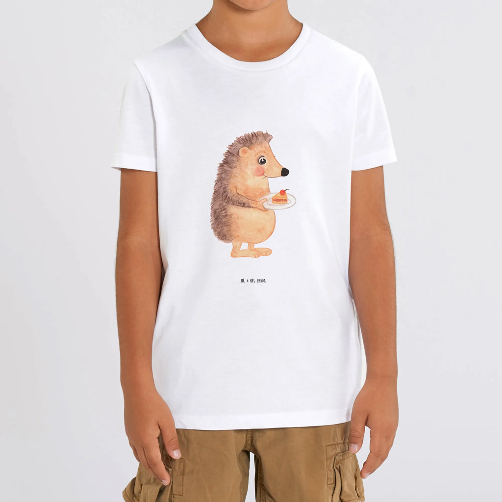 Organic Kinder T-Shirt Igel Kuchenstück Kinder T-Shirt Jungen, Kinder T-Shirt, Kinder T-Shirt Mädchen, Gute Laune, Tiere, Tiermotive, Lustige Sprüche, Essen Spruch, Kuchen, Einladung Party, Kuchen Backen, Geburtstagskuchen, Igel, Torte, Backen Geschenk