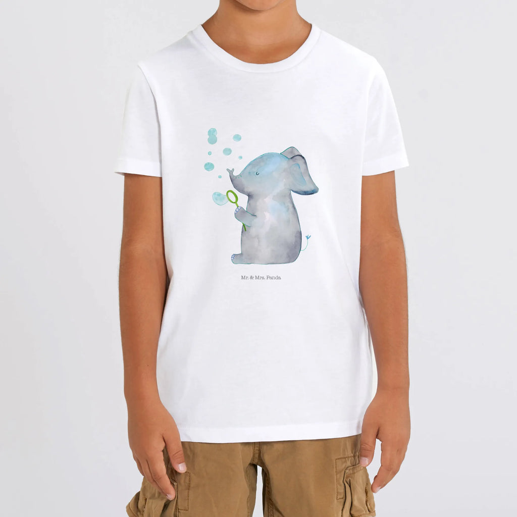 Organiczna koszulka dziecięca słoń bańki mydlane Kinder T-Shirt Mädchen, Kinder T-Shirt Jungen, Kinder T-Shirt, Gute Laune, Tiere, Tiermotive, Lustige Sprüche, Rüsseltier, Dickhäuter, Liebe, Gefühl. Daheim, Elefanten, Liebesspruch, Heimat, Seifenblasen, Elefant, Liebesbeweis