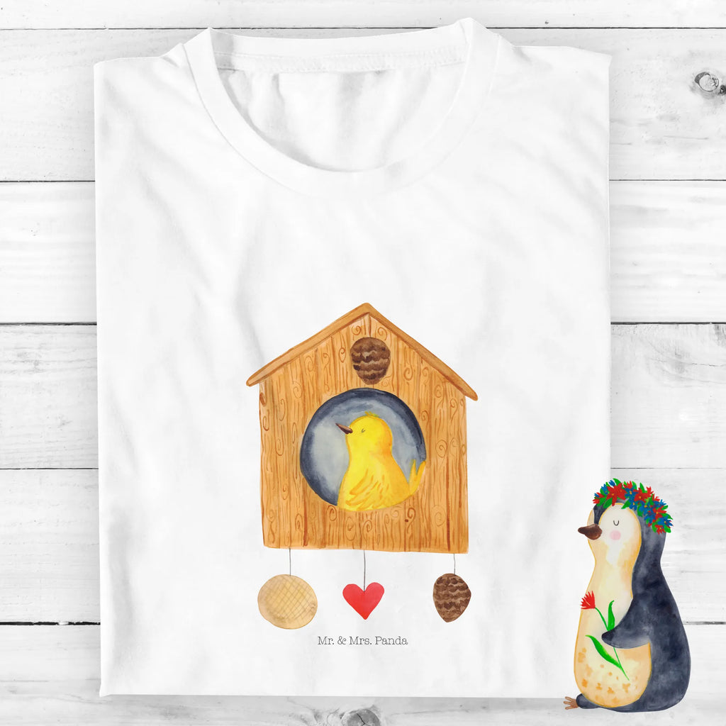 Organiczna koszulka dziecięca ptasi domek Strona główna Kinder T-Shirt Mädchen, Kinder T-Shirt Jungen, Kinder T-Shirt, Gute Laune, Tiere, Tiermotive, Lustige Sprüche, Haus, Einzug, Home Sweet Home, Vogel, Einzugsgeschenk, Umzug, Hausbau, Vogelhaus, Geschenk