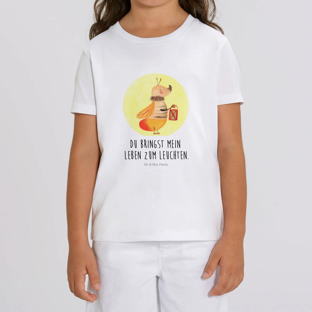 Organiczna koszulka dziecięca Świetlik Kinder T-Shirt Jungen, Kinder T-Shirt, Kinder T-Shirt Mädchen, Gute Laune, Tiere, Tiermotive, lustige Sprüche, Liebesbeweis, magisch, Glühwurm, Glühwürmchen, Jahrestag, Verlobung, Falter, Liebe, Heiratsantrag, Leuchten, Lieblingsmensch, Liebesspruch