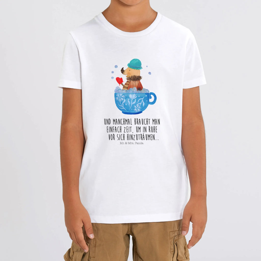 Organiczna koszulka dziecięca Ćma kąpiel pianowa Kinder T-Shirt, Kinder T-Shirt Jungen, Kinder T-Shirt Mädchen, Gute Laune, Tiere, Tiermotive, Lustige Sprüche, Ziele, Zeitmanagement, Schaumbad, WC, Träumen, Bad, Verträumt, Badezimmer, Badezimmerdeko, Baden, Tasse, Nachtfalter