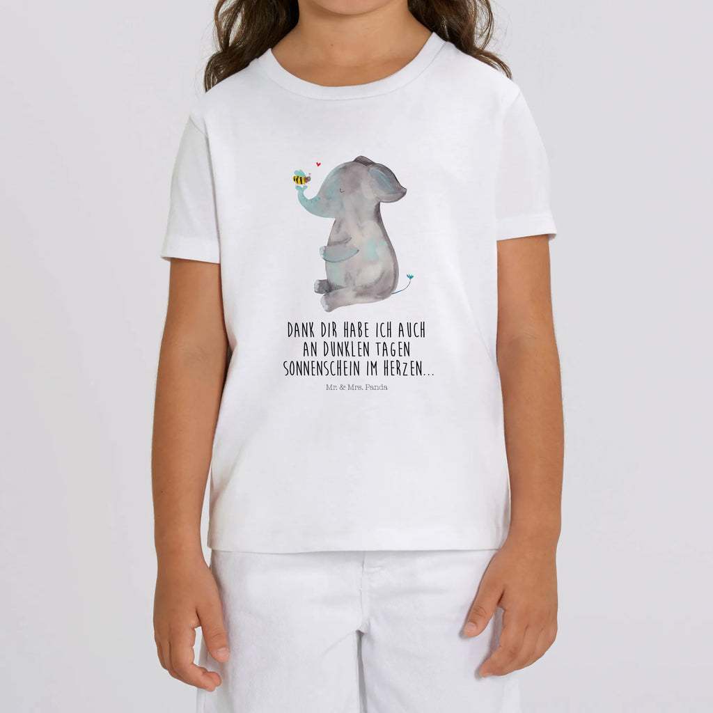 Organiczna koszulka dziecięca słoń pszczoła Kinder T-Shirt, Kinder T-Shirt Jungen, Kinder T-Shirt Mädchen, Gute Laune, Tiere, Tiermotive, Lustige Sprüche, Liebesgeschenk, Elefant, Liebesspruch, Jahrestag, Liebesbeweis, Liebe, Heiratsantrag, Hochzeitsgeschenk, Biene
