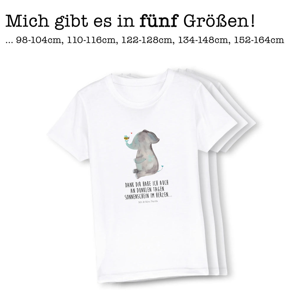 Organiczna koszulka dziecięca słoń pszczoła Kinder T-Shirt, Kinder T-Shirt Jungen, Kinder T-Shirt Mädchen, Gute Laune, Tiere, Tiermotive, Lustige Sprüche, Liebesgeschenk, Elefant, Liebesspruch, Jahrestag, Liebesbeweis, Liebe, Heiratsantrag, Hochzeitsgeschenk, Biene