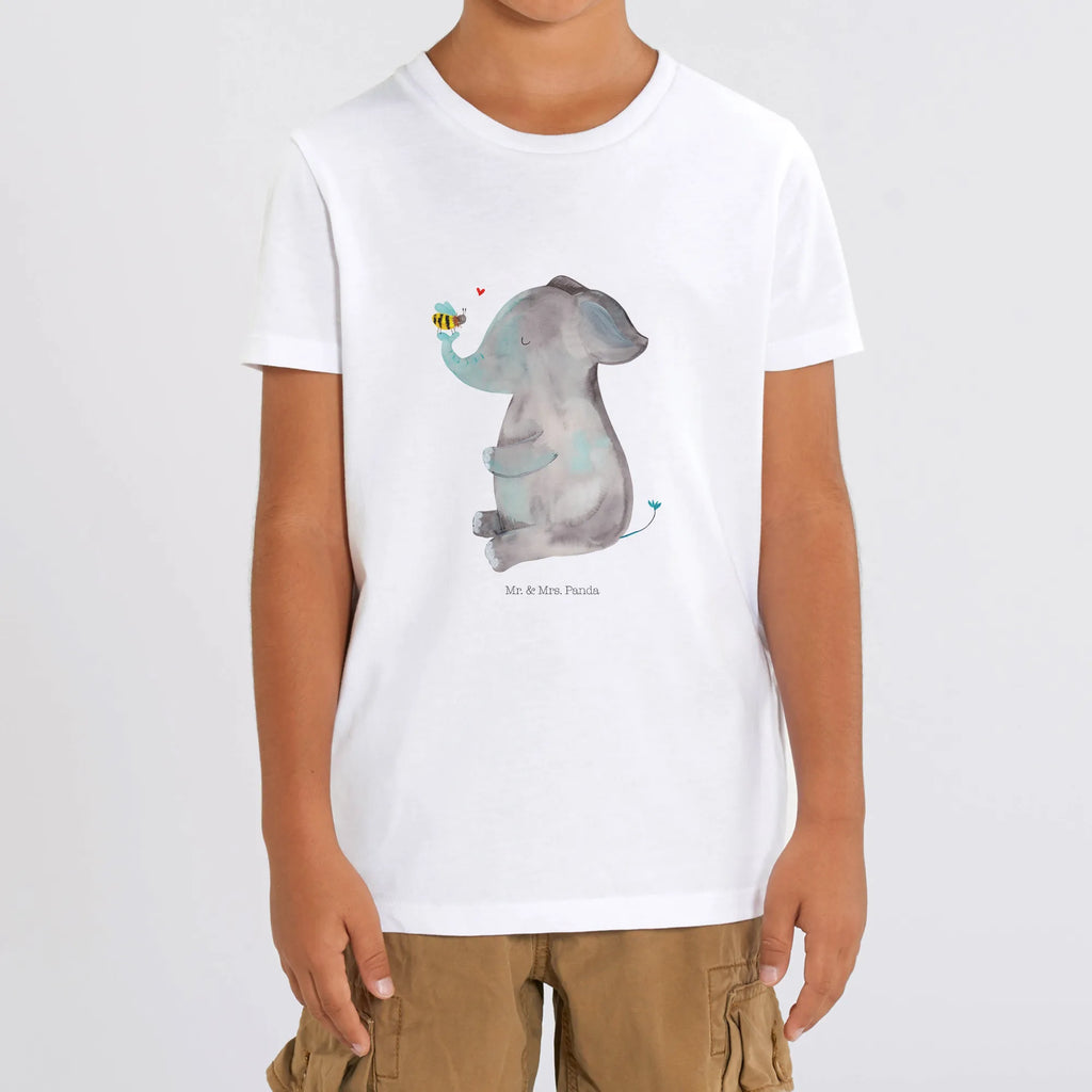 Organiczna koszulka dziecięca słoń pszczoła Kinder T-Shirt, Kinder T-Shirt Jungen, Kinder T-Shirt Mädchen, Gute Laune, Tiere, Tiermotive, Lustige Sprüche, Liebesgeschenk, Elefant, Liebesspruch, Jahrestag, Liebesbeweis, Liebe, Heiratsantrag, Hochzeitsgeschenk, Biene
