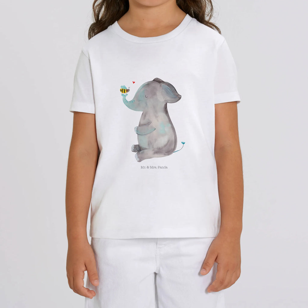 Organiczna koszulka dziecięca słoń pszczoła Kinder T-Shirt, Kinder T-Shirt Jungen, Kinder T-Shirt Mädchen, Gute Laune, Tiere, Tiermotive, Lustige Sprüche, Liebesgeschenk, Elefant, Liebesspruch, Jahrestag, Liebesbeweis, Liebe, Heiratsantrag, Hochzeitsgeschenk, Biene