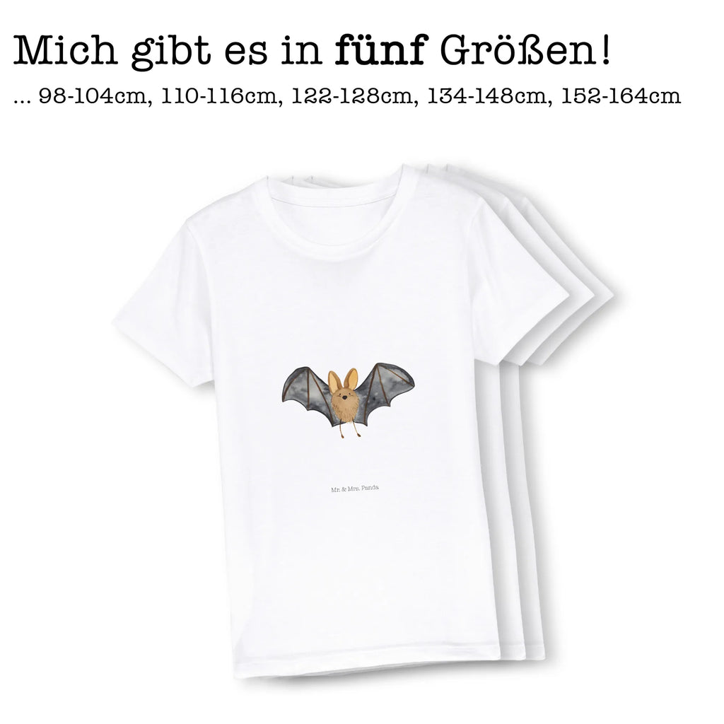 Organiczna koszulka dziecięca nietoperz skrzydło Kinder T-Shirt, Kinder T-Shirt Mädchen, Kinder T-Shirt Jungen, Tiermotive, Gute Laune, lustige Sprüche, Tiere