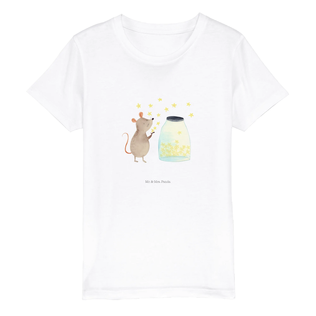 Organiczna koszulka dziecięca mysz Gwiazdy Kinder T-Shirt Mädchen, Kinder T-Shirt Jungen, Kinder T-Shirt, Tiermotive, Gute Laune, lustige Sprüche, Tiere, Kindergeburtstag, Kind, Taufgeschenk, Wunsch, Geburt, Geburtstag, erstes Kind, Schwangerschaft, Hoffnung, Maus, Taufe, Träume, Sterne