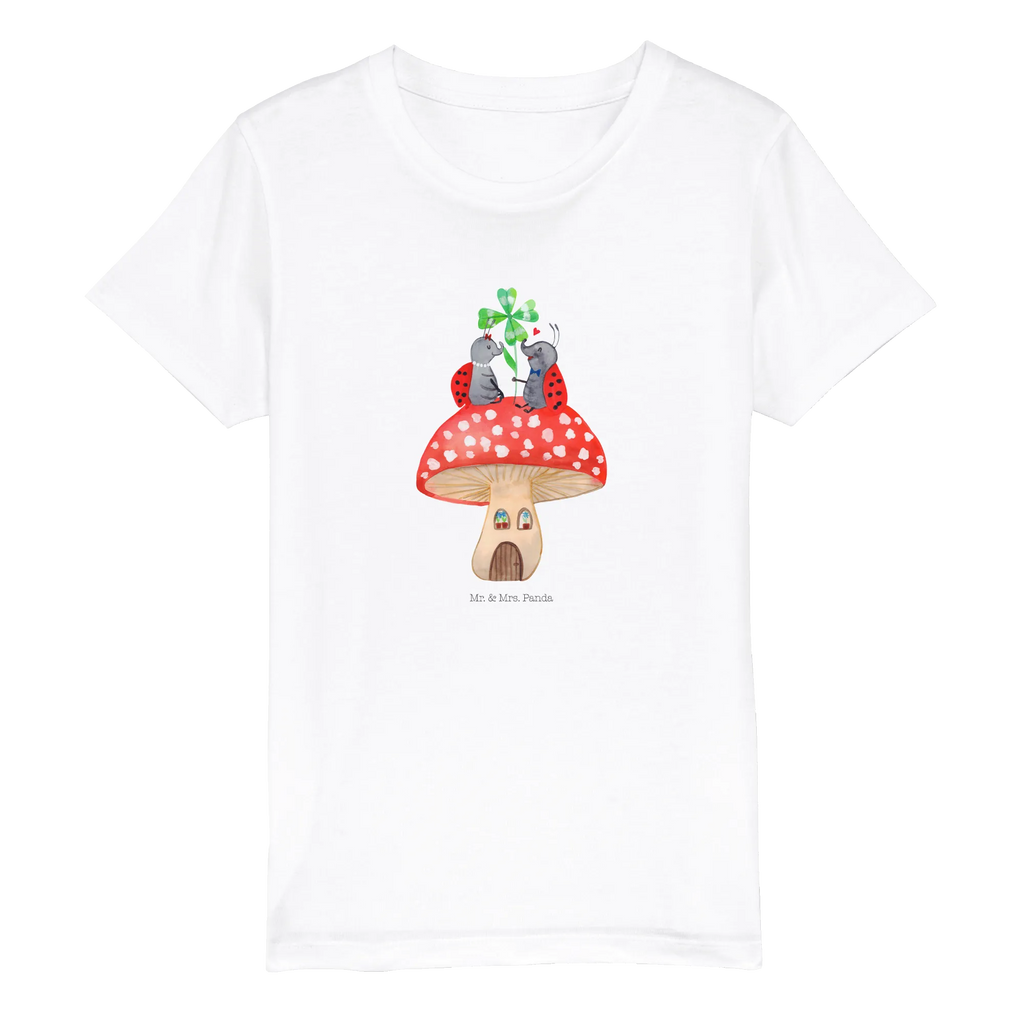 Organiczna koszulka dziecięca biedronka Muchomor Kinder T-Shirt Jungen, Kinder T-Shirt Mädchen, Kinder T-Shirt, Gute Laune, Tiere, Tiermotive, Lustige Sprüche, Fleigenpilzhaus, Zuhause, Haus, Marienkäfer, Wohnung, Fliegenpilz