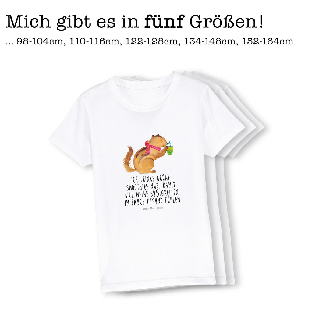 Organic Kids T-Shirt Squirrel smoothies Kinder T-Shirt Mädchen, Kinder T-Shirt Jungen, Kinder T-Shirt, Gute Laune, Tiere, Tiermotive, Lustige Sprüche, Diät, Abnehmen, Green Smoothies, Streifenhörnchen, Eichhörnchen