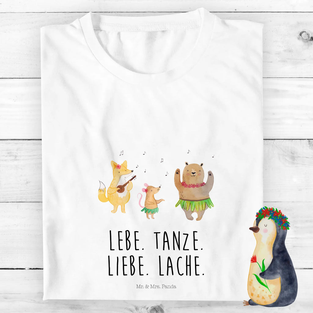 Organiczna koszulka dziecięca zwierzęta leśne Aloha Kinder T-Shirt Jungen, Kinder T-Shirt, Kinder T-Shirt Mädchen, Gute Laune, Tiere, Tiermotive, lustige Sprüche, Waldtiere, Musik, Lachen, Tanzen, Igel, Wald, Leben, Aloha, Bär, Hase