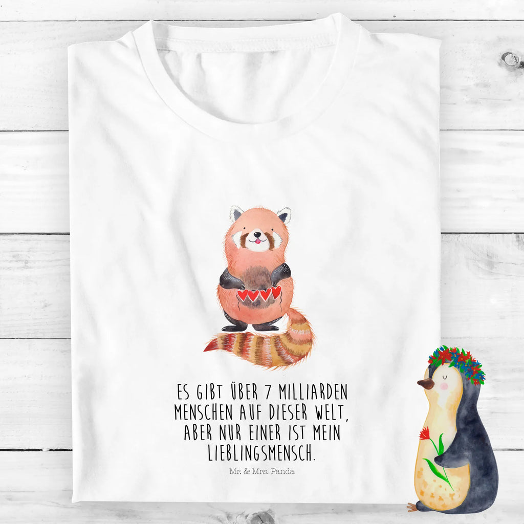 Organiczna koszulka dziecięca Czerwony Panda Motywy zwierzęce, dobra energia, zabawne powiedzonka, zwierzęta