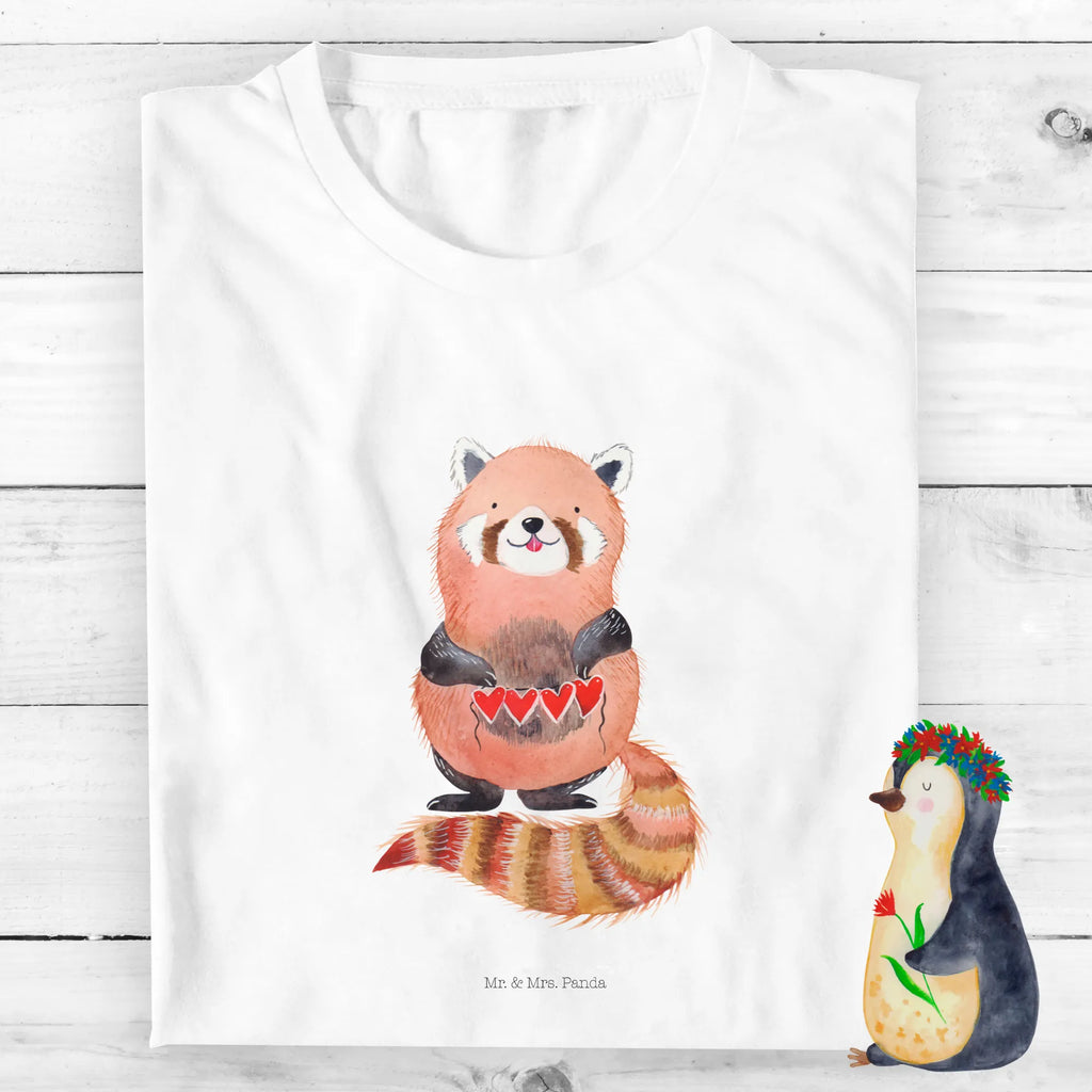 Organiczna koszulka dziecięca Czerwony Panda Motywy zwierzęce, dobra energia, zabawne powiedzonka, zwierzęta