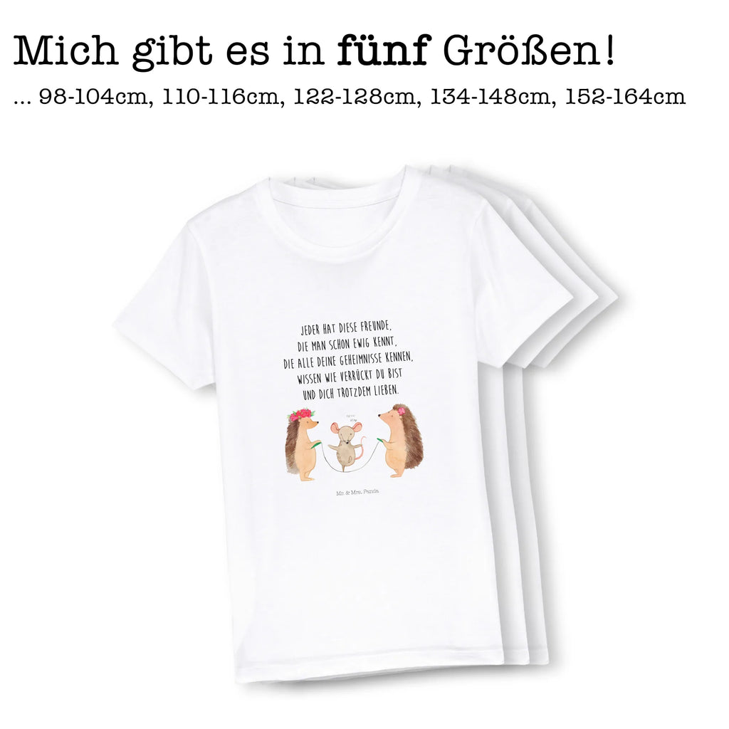 Organiczna koszulka dziecięca jeż Skakanie na skakance Kinder T-Shirt, Kinder T-Shirt Mädchen, Kinder T-Shirt Jungen, Lustige Sprüche, Gute Laune, Tiere, Tiermotive, Maus, Igel, Kindergarten, Kinder, Seilhüpfen, Seilspringen