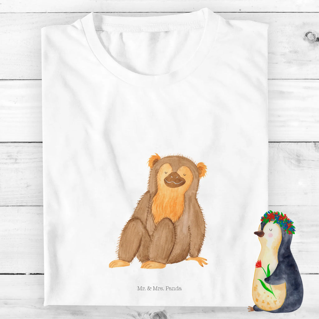 Organiczna koszulka dziecięca Małpa Kinder T-Shirt Mädchen, Kinder T-Shirt Jungen, Kinder T-Shirt, Wildtiere, Afrika, Selbstliebe, Selbstachtung, Affe, Respekt, Liebe, Selfcare, Äffchen, Selbstbewusstsein, Affen, Motivation