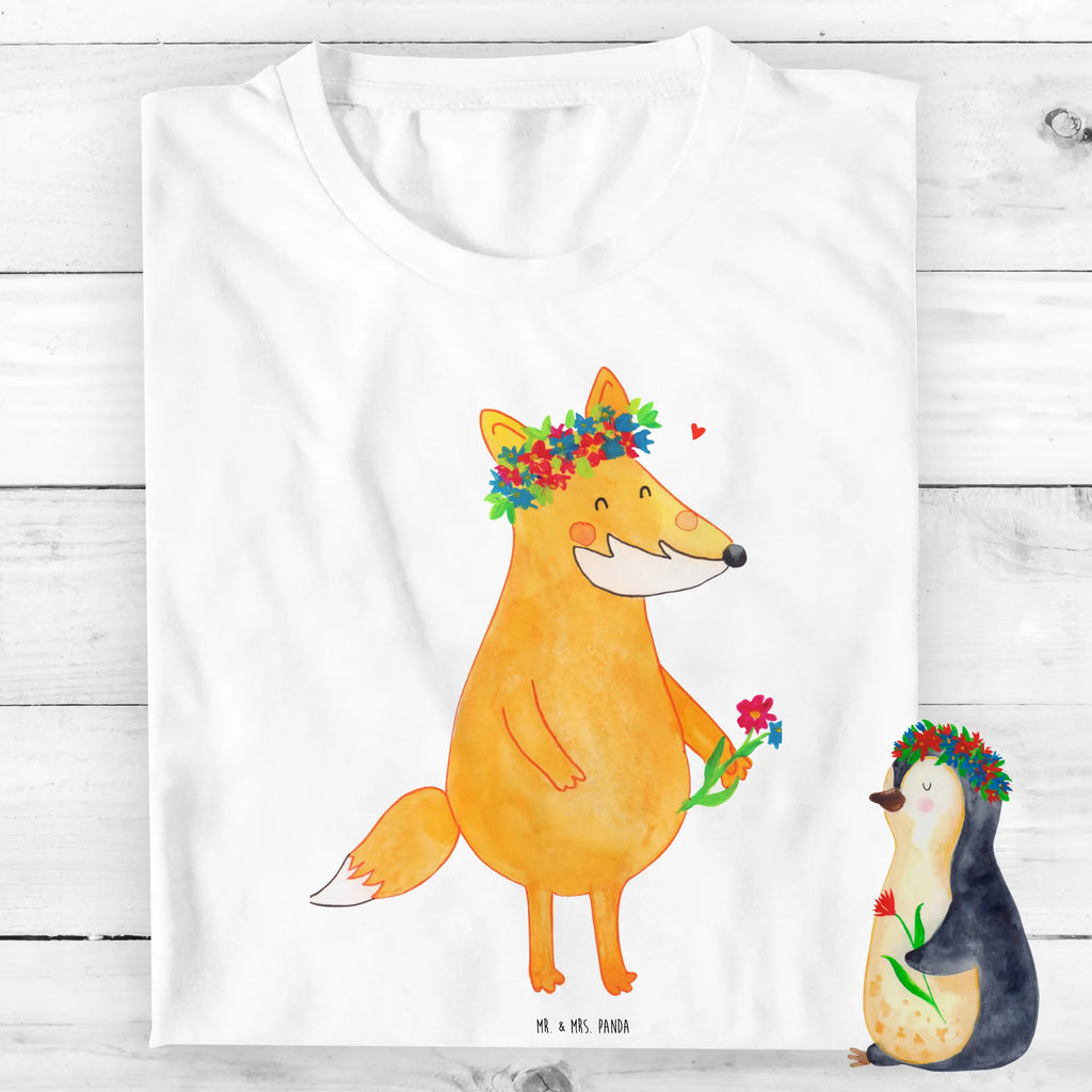 Organiczna koszulka dziecięca lis Kwiaty Kinder T-Shirt, Kinder T-Shirt Jungen, Kinder T-Shirt Mädchen, Fuchs, Blumen, Füchse, Motivation, Fuchsmädchen, Freundin, Freundinnen, Fox, Liebesbeweis, Selbstliebe, Blumenmädchen, Mich, Blume, Freude, Ich, Liebe