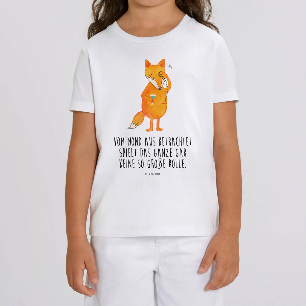 Organiczna koszulka dziecięca lis Pan Kinder T-Shirt Mädchen, Kinder T-Shirt, Kinder T-Shirt Jungen, Fuchs, Motivation Spruch, Spruch Lustig, Füchse, Liebeskummer Geschenk, Tröstende Worte, Problemlösung
