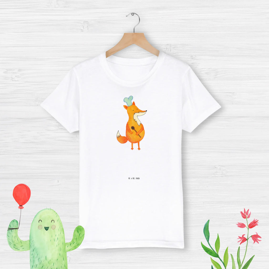 Organiczna koszulka dziecięca lis kucharz Kinder T-Shirt Mädchen, Kinder T-Shirt, Kinder T-Shirt Jungen, Fuchs, Füchse, Koch Geschenk, Bäcker, Party Spruch, Köche, Spruch Lustig, Küche Spruch, Küche Deko, Witzig