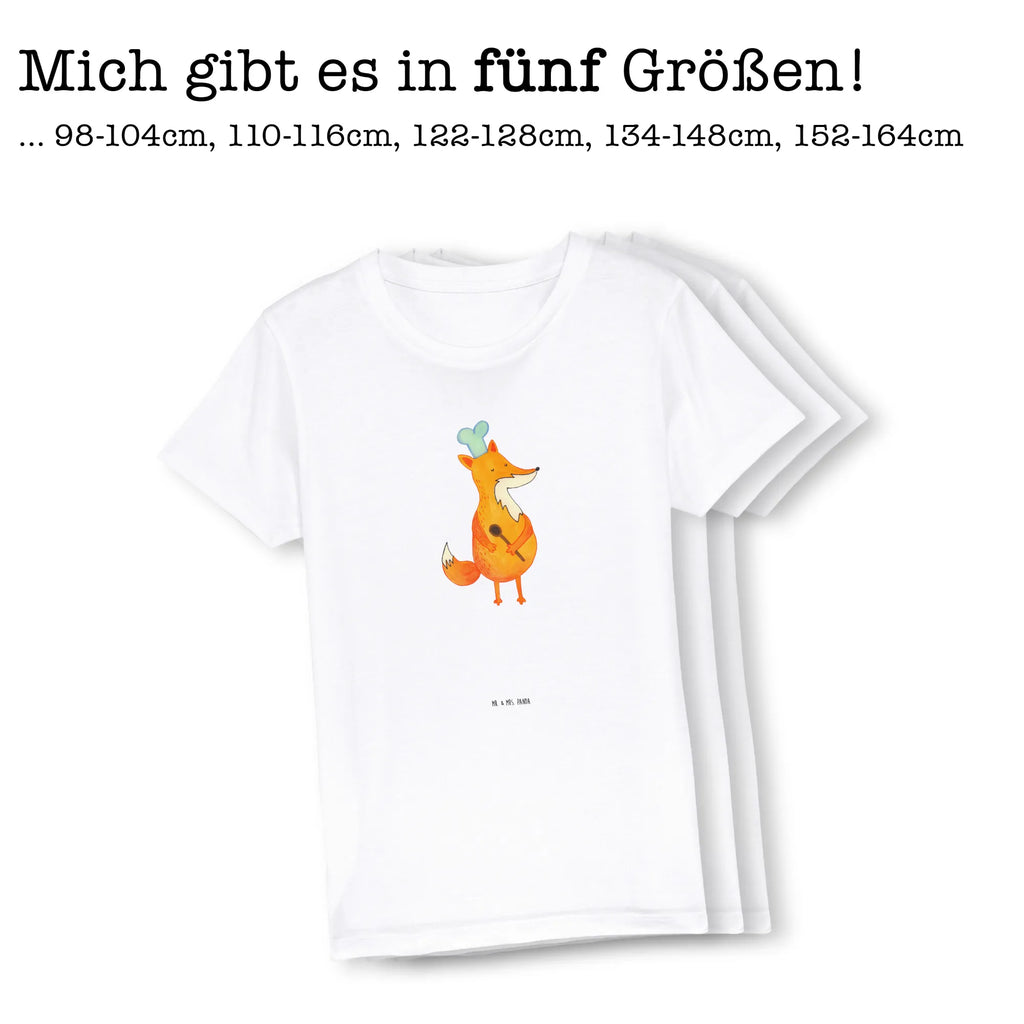Organiczna koszulka dziecięca lis kucharz Kinder T-Shirt Mädchen, Kinder T-Shirt, Kinder T-Shirt Jungen, Fuchs, Füchse, Koch Geschenk, Bäcker, Party Spruch, Köche, Spruch Lustig, Küche Spruch, Küche Deko, Witzig