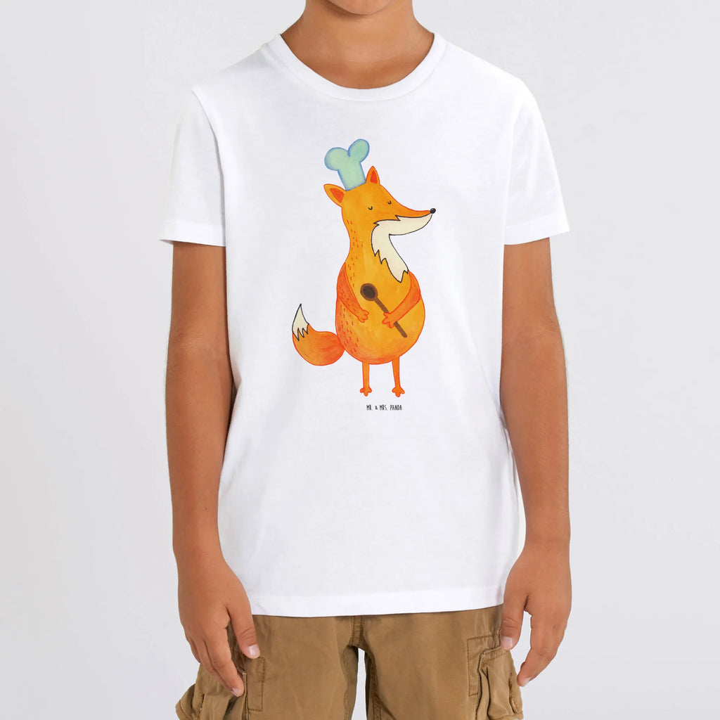Organiczna koszulka dziecięca lis kucharz Kinder T-Shirt Mädchen, Kinder T-Shirt, Kinder T-Shirt Jungen, Fuchs, Füchse, Koch Geschenk, Bäcker, Party Spruch, Köche, Spruch Lustig, Küche Spruch, Küche Deko, Witzig