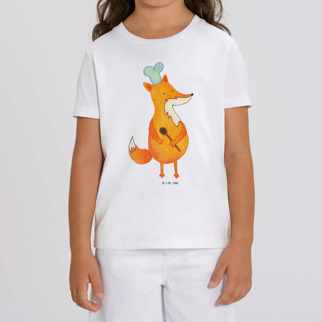 Organiczna koszulka dziecięca lis kucharz Kinder T-Shirt Mädchen, Kinder T-Shirt, Kinder T-Shirt Jungen, Fuchs, Füchse, Koch Geschenk, Bäcker, Party Spruch, Köche, Spruch Lustig, Küche Spruch, Küche Deko, Witzig
