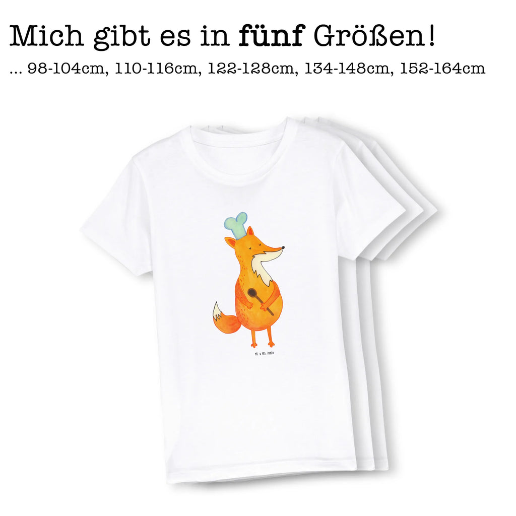 Organiczna koszulka dziecięca lis kucharz Kinder T-Shirt Mädchen, Kinder T-Shirt, Kinder T-Shirt Jungen, Fuchs, Füchse, Koch Geschenk, Bäcker, Party Spruch, Köche, Spruch Lustig, Küche Spruch, Küche Deko, Witzig