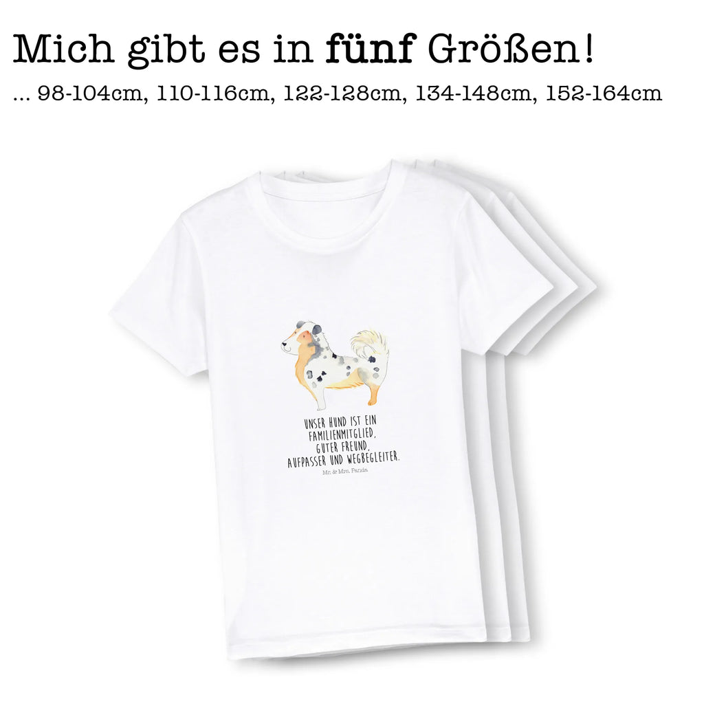 Organiczna koszulka dziecięca Pies Owczarek australijski Kinder T-Shirt Mädchen, Kinder T-Shirt Jungen, Kinder T-Shirt, Tierliebhaber, Haustier, Hundemotiv, Hundebesitzer, Sprüche, Hunderasse, Hund, Australien Shepherd, Hundeliebe, Familienhund, Spruch, Shepherd