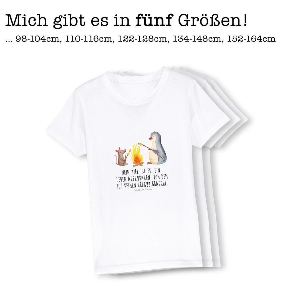 Organiczna koszulka dziecięca pingwin ognisko Kinder T-Shirt, Kinder T-Shirt Mädchen, Kinder T-Shirt Jungen, Pinguin, Arbeit, Lebensspruch, Marshmallows, Motivation, Büroalltag, Pinguine, Lebensmotivation, Job, Liebe, Feuer, Neustart, Lagerfeuer, Grillen, Leben, Büro, Maus