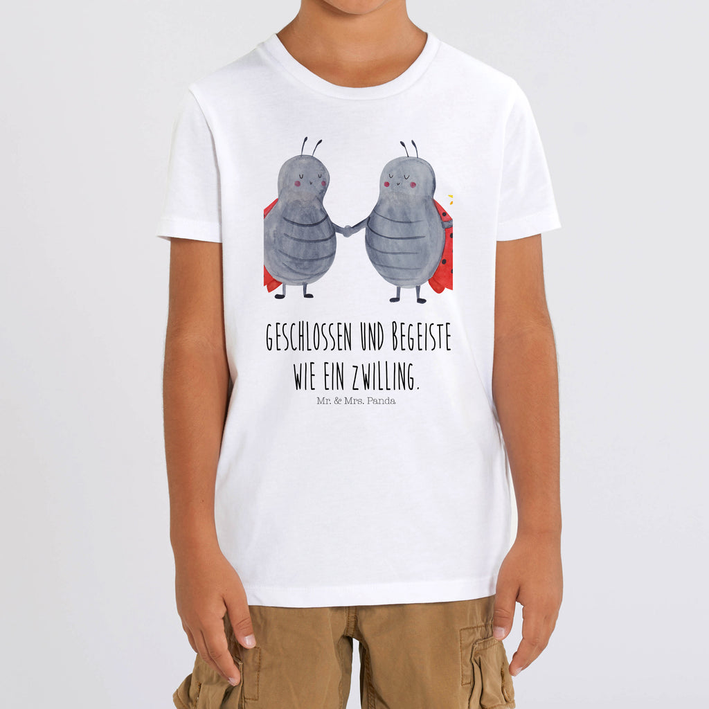 Organic Kinder T-Shirt Sternzeichen Zwilling
