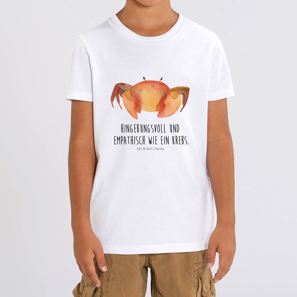 Organic Kinder T-Shirt Sternzeichen Krebs