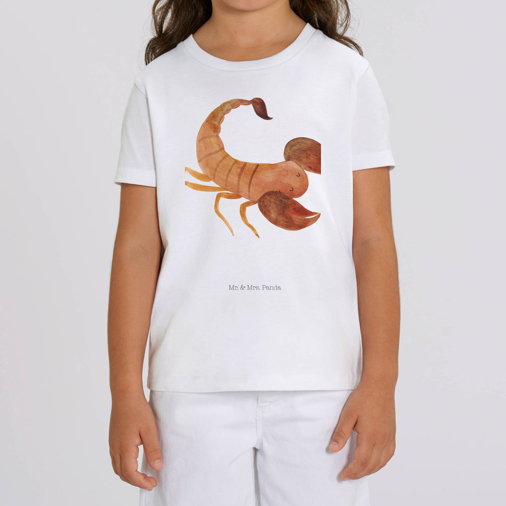 Organic Kinder T-Shirt Sternzeichen Skorpion